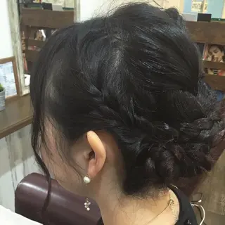 ヘアアレンジ embrace エンブレイスのヘアスタイル