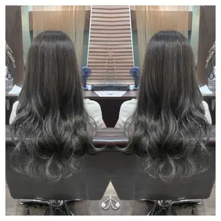 ロング カラー 村山 茉衣のヘアスタイル