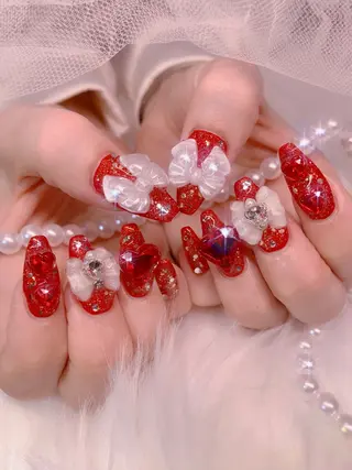 ネイル シェアサロンLei.g(レイジー)所属・3Dアートネイル💗 都築レナのネイルデザイン