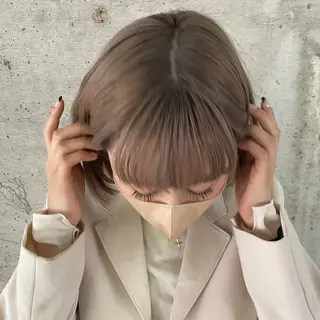 ショート カラー 小森 永のヘアスタイル