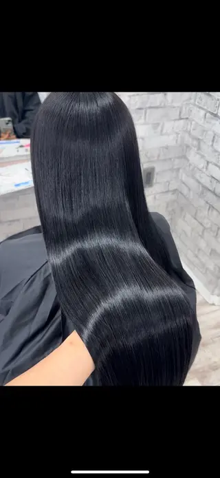 ロング カラー パーマ ヘアアレンジ メンズ 似合わせカラー♡髪質 改善🎀サトカ🍒のヘアスタイル