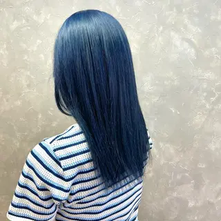 ロング カラー 有田裕真 【ブリーチカラー】のヘアスタイル