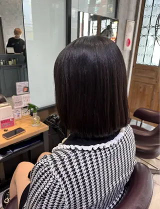 ショート カラー 髪質改善韓国レイヤー /カラー/miyuのヘアスタイル