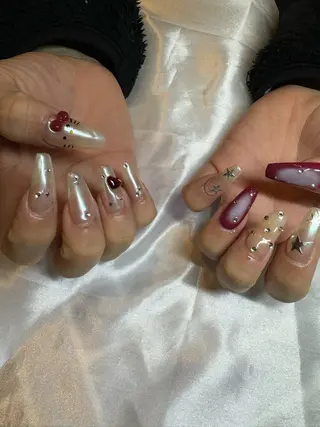 ネイル 濱岡 咲のネイルデザイン