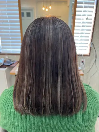 ロング 村松陸斗 メテオストレートのヘアスタイル