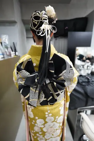 原田 朱里のヘアスタイル