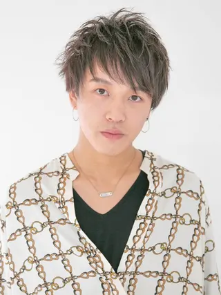 メンズ 美髪ヘア 藤田友輝のヘアスタイル