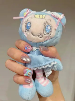 ネイル takara nail所属・takara射水高岡 マグネット韓国ポップのネイルデザイン