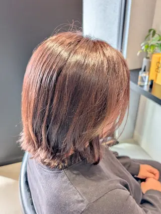 ショート カラー Powderhair所属・河野日南/髪質改善/ ヘアケア/メンズヘアのヘアスタイル