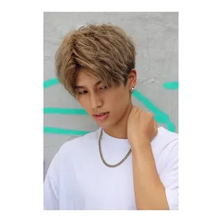 ヘアアレンジ メンズ ange☞ soutaのヘアスタイル