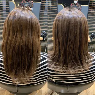 ロング 韓国ヘア/レイヤー 🇰🇷/艶髪/長橋のヘアスタイル