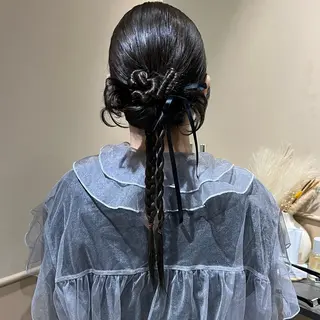 ロング ヘアアレンジ 🫧tomoka 透明感カラー🫧のヘアスタイル