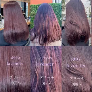 ミディアム カラー ヘアアレンジ stylist ◎RUKI.のヘアスタイル