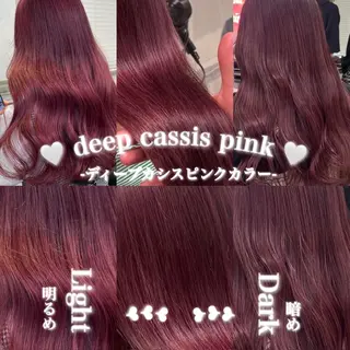 カラー girly❤︎暖色ヘ ア➰🎀HINANOのヘアスタイル