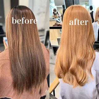 ロング カラー 誰よりも丁寧なカット 🍀小林輝のヘアスタイル