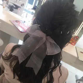 ロング ヘアアレンジ ヘアセット/髪質改善 🌿 長 若奈のヘアスタイル