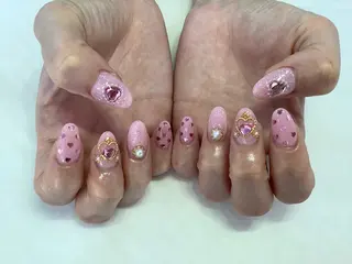 ネイル 💎🐰 saki. m 🐰💎のネイルデザイン