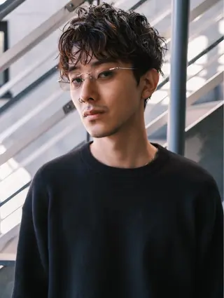 パーマ メンズ デザインパーマ🌀 KAISEIのヘアスタイル