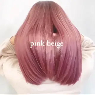 ミディアム カラー ハイトーン特化サロン 代表　中谷蓮のヘアスタイル