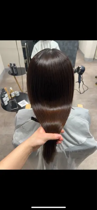 ロング 艶あり暖色カラー🌈 カラー診断あゆみのヘアスタイル