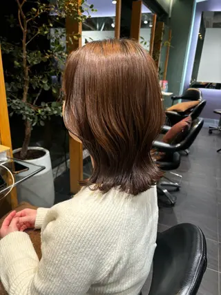 ミディアム オーガニックカラー/ 表参道/ルカのヘアスタイル