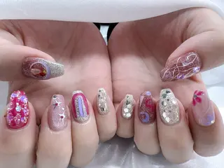 ネイル JOJO ネイル あかねのネイルデザイン