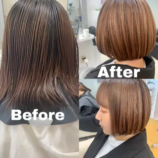 ショート カラー ヘアケアベースウィズ所属・柳川 玲也のヘアスタイル