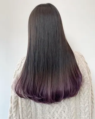 ロング カラー 【公式】amble luxe池袋東口🩷のヘアスタイル