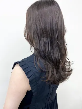 セミロング カラー Meena by urban所属・丹羽 隼人/髪質改善 /韓国ヘア🇰🇷のヘアスタイル