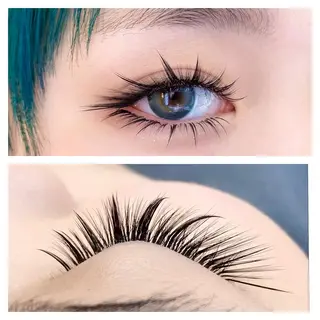 パーマ マツエク・マツパ アイブロウ 神山 ビューティー・アイのマツエク・マツパデザイン