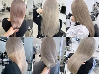 ロング カラー GO TODAY シェアサロン 原宿本店所属・原宿ハイトーンカラー 🌼みるい🌼のヘアスタイル