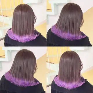 カラー 渋谷:インナーカラー ／🍒エリカ🍒のヘアスタイル