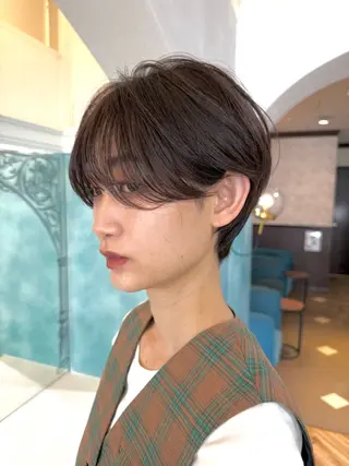 ショート 大人美人ショート 杉浦主馬のヘアスタイル