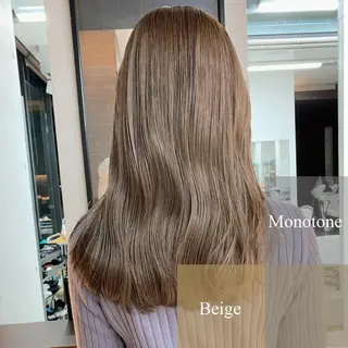 セミロング カラー Living所属・ヨシモトリョウ 髪質改善/美髪のヘアスタイル