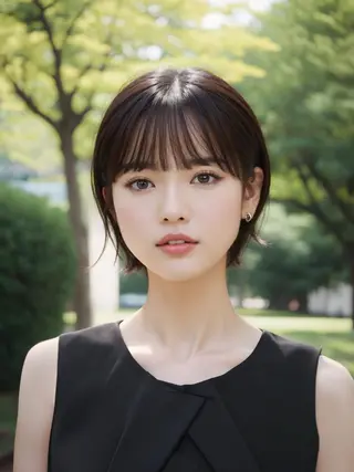 ショート 【公式】amble luxe池袋東口🩷のヘアスタイル