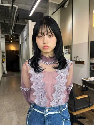 セミロング 福岡ヘアセット/ 髪質改善/ayaneのヘアスタイル