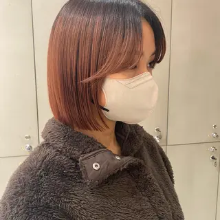 ショート ｱｵﾇﾏﾐﾕ☁️ /ボブ/ハイトーン/のヘアスタイル