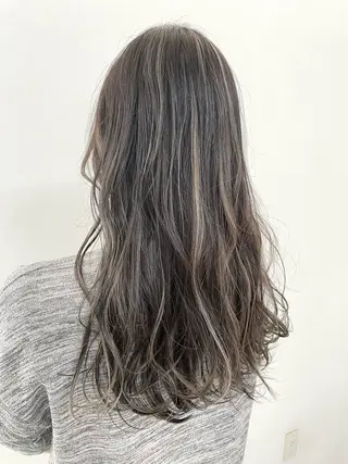 ロング カラー 中西倖 トップスタイリストのヘアスタイル