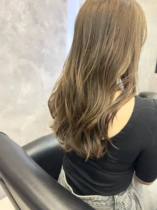 カラー 縮毛矯正/柏の葉 🎱🖤ふうかのヘアスタイル
