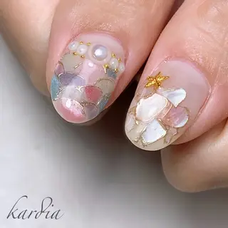 ネイル καρδιά -ｶﾙﾃﾞｨｱ-のネイルデザイン