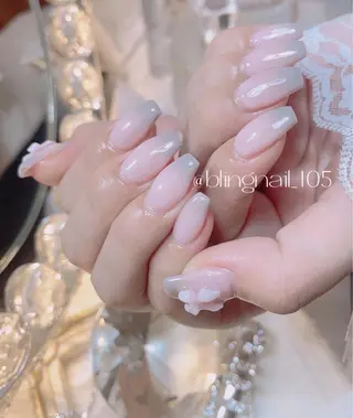 ネイル 23時まで❤︎韓国、 ワンホンネイルのネイルデザイン