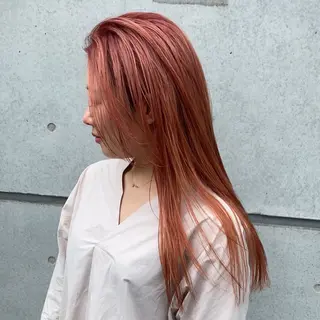 ミディアム カラー ✨原宿ハイトーン ブリーチ職人菊池のヘアスタイル