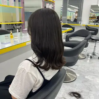 ミディアム カラー パーマ ヘアアレンジ メンズ キッズ ネイル マツエク・マツパ アイブロウ Lumo所属・💖横浜ブリーチなし 💖MIHOのヘアスタイル