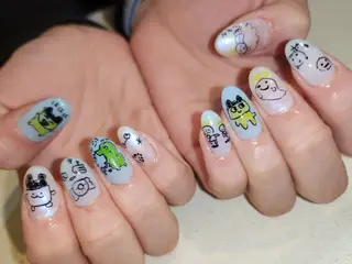 ネイル 💜bora .のネイルデザイン