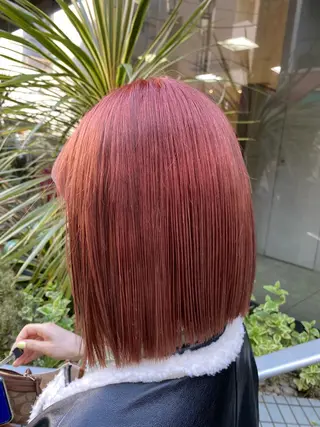 ショート カラー ブリーチ指名No.1 Daikiのヘアスタイル