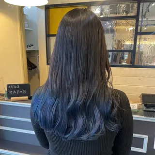 ロング カラー スナコザワ レナのヘアスタイル