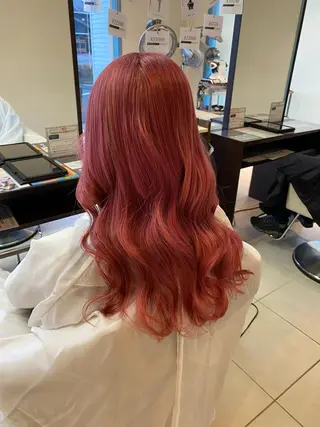 ロング 長嶋美奈/ 韓国風レイヤーカットのマツエク・マツパデザイン