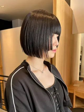 ショート sea by luvismけやき通り2号店所属・ボブ/ショート/ 縮毛矯正/岸本恭明のヘアスタイル