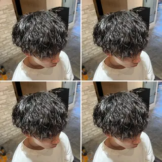 ミディアム カラー パーマ メンズ 🔹似合わせ✖️垢抜 け職人/ℕ𝕆ℝ𝕀のヘアスタイル