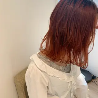 カラー ボブ/暖色/デザイン KOYUKI⛄️のヘアスタイル
